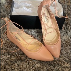 INC "Zadde" Lace Up Flats